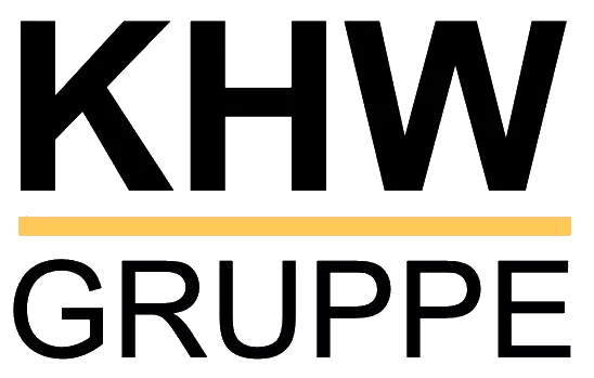 Logo KHW Gruppe – Unternehmensgruppe, Referenzkunde in Mecklenburg-Vorpommern