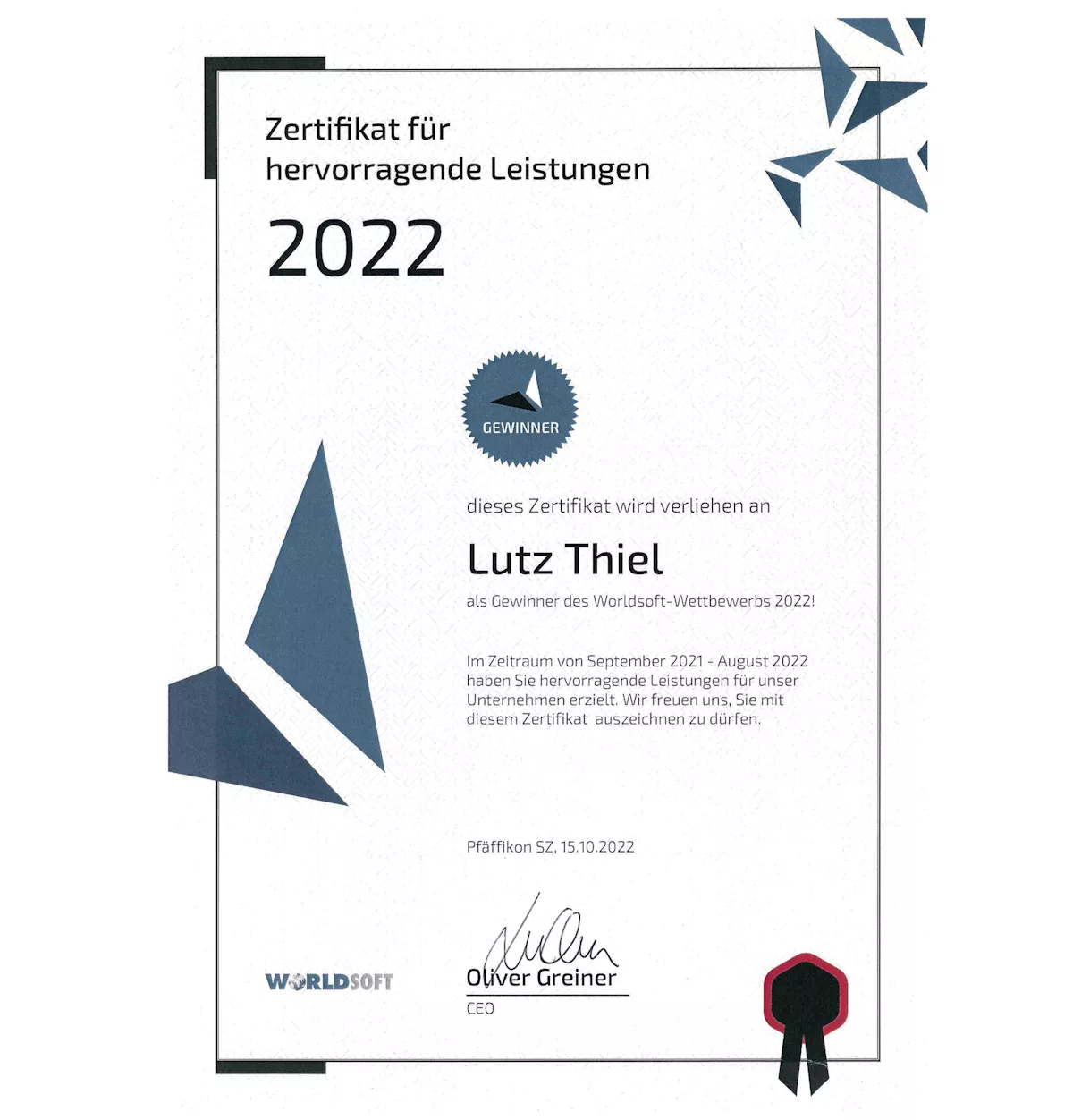 Worldsoft Gewinner Wettbewerb 2022 - Webdesign LT web-solution Worldsoft Gewinner Wettbewerb 2022 - Webdesign LT web-solution