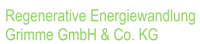 Regenerative Energiewandlung Grimme GmbH & Co.KG - Webdesign Neubrandenburg LT web-solution